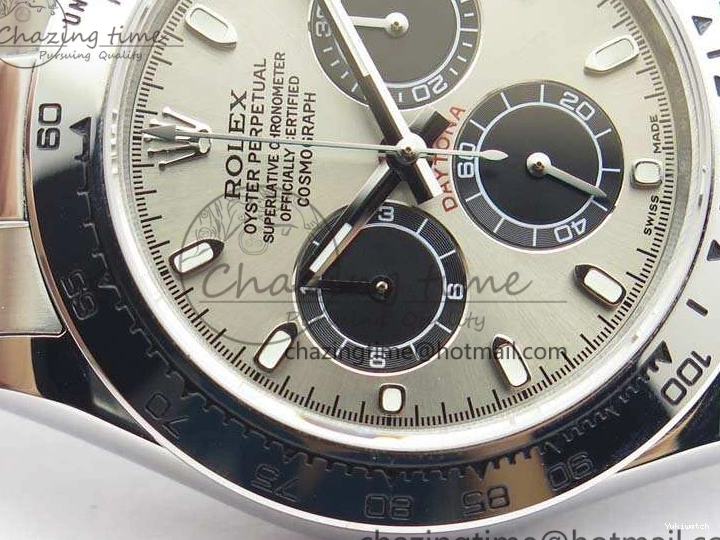 Edition 116519LN Dial A4130 Daytona SS Best Bracelet On SS JH Gray Bezel 0121